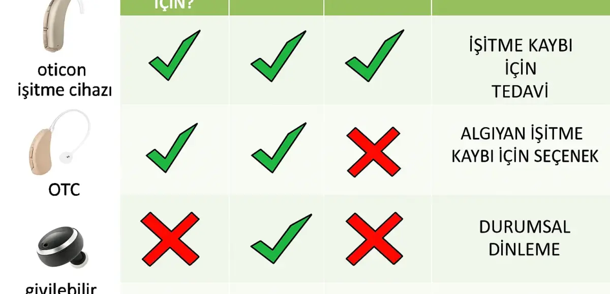 İşitme Kaybı T&uuml;rlerine G&ouml;re Cihaz Se&ccedil;imi